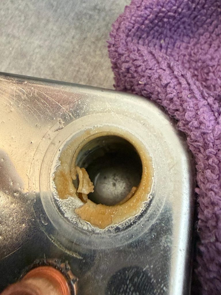 Eau tiède chaudière